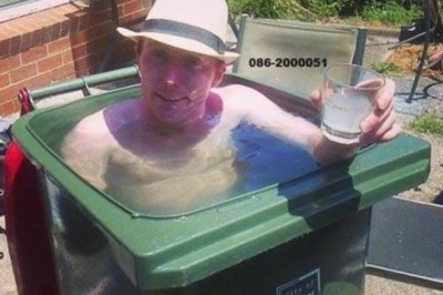 Unconventional DIY Pools: From Fireside Relaxation to Hay Bale Havens