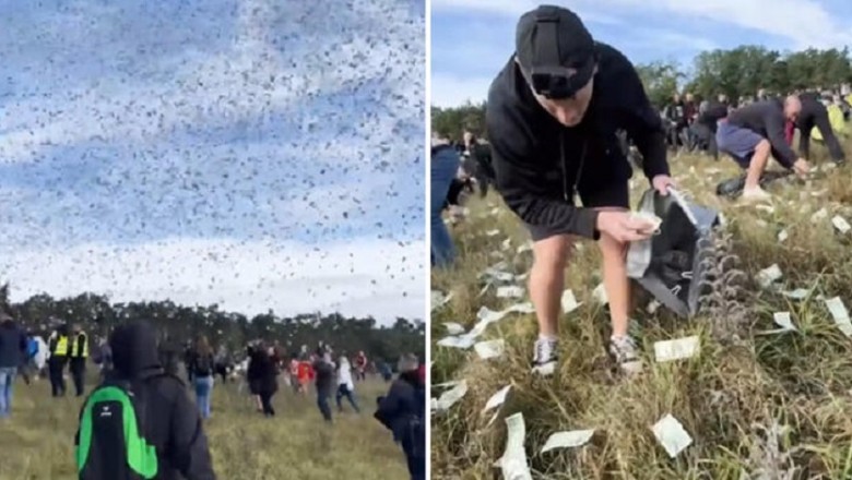 Million Dollar Rain: Czech TV Star Kazma Kazmitch Makes it Pour Money from the Sky