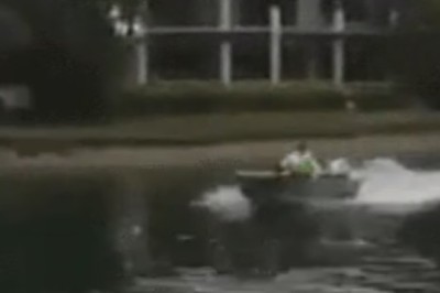 Epic Fail Alert: Man's Boat Adventure Goes Hilariously Wrong!