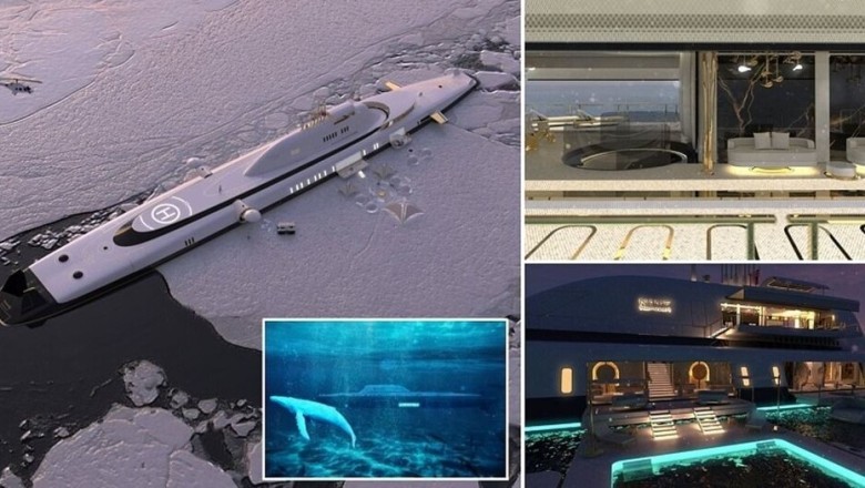 Plunge into the Unimaginable: The Billionaires' Yacht-Submarine Unveiled!