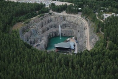 A Swedish Quarry Transformed into a Magical Open-Air Theater