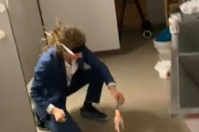 He Didn't Just Flush, He Launched! (Public Toilet Explosion)