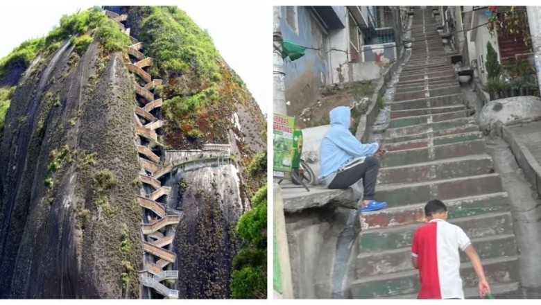 20 Insane Staircases That Only the Fearless Can Conquer!