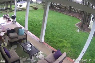 Nature's Fury: Florida's Backyard Blowout!