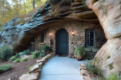 This 78-Year-Old Built Her Dream Home Inside a Cave — The Interior Will Blow Your Mind